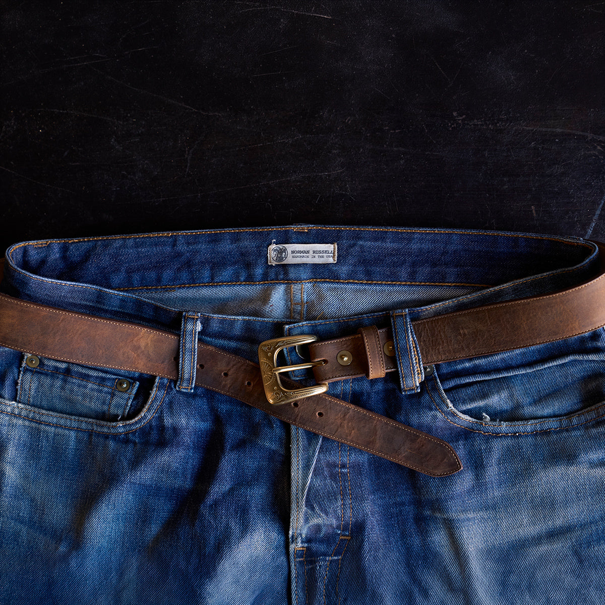 No.149 Vaquero Tapered Belt | Indy Bison