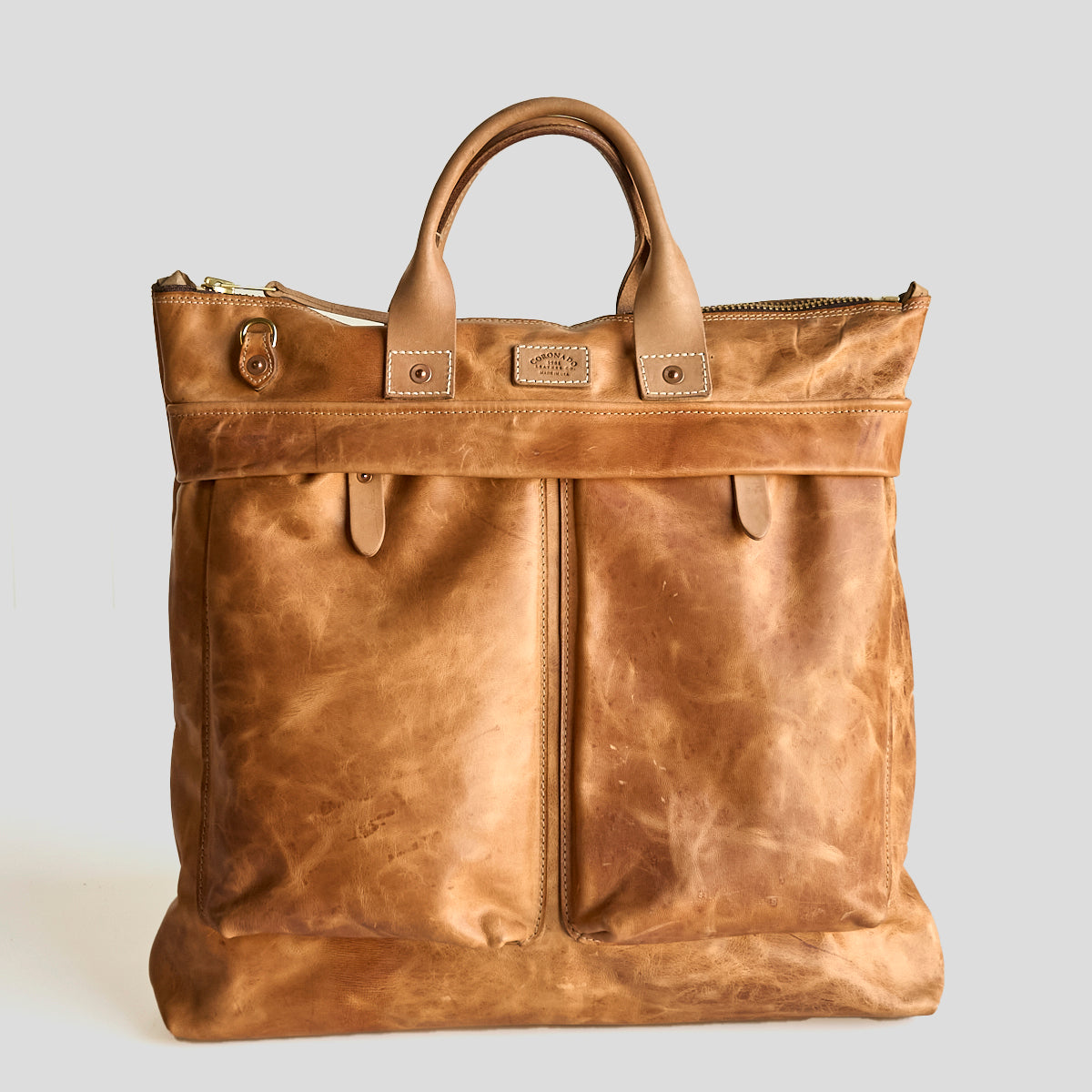 No.160 Primo Tote | Horween® Horsehide Natural LE