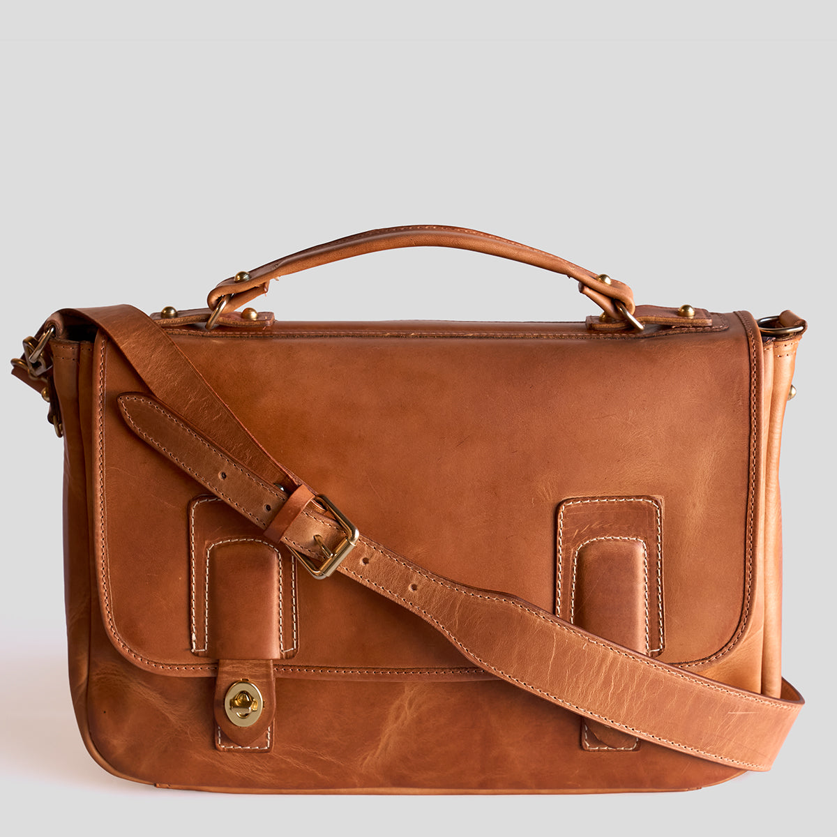 No.201 Americana Messenger | Horween® Natural