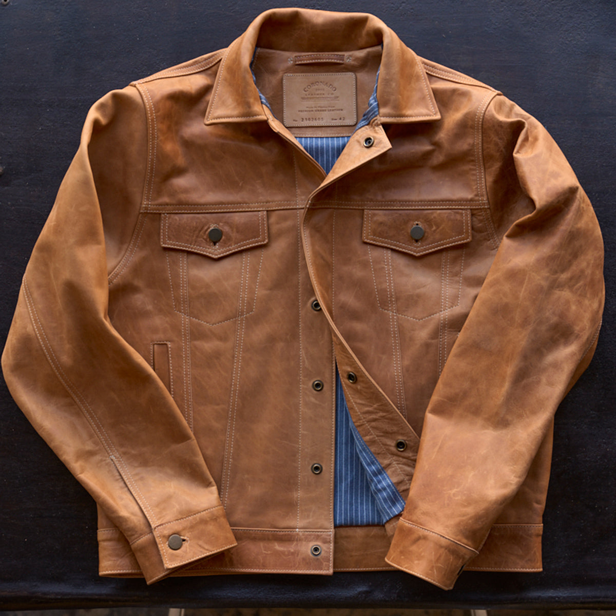 No.210 Dean | Horween® DHF Natural Horsehide LE