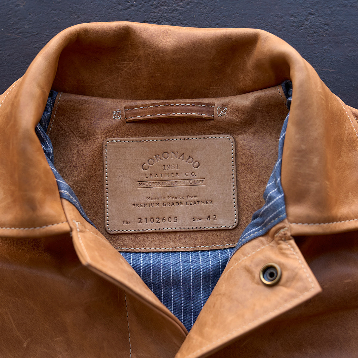 No.210 Dean | Horween® DHF Natural Horsehide LE