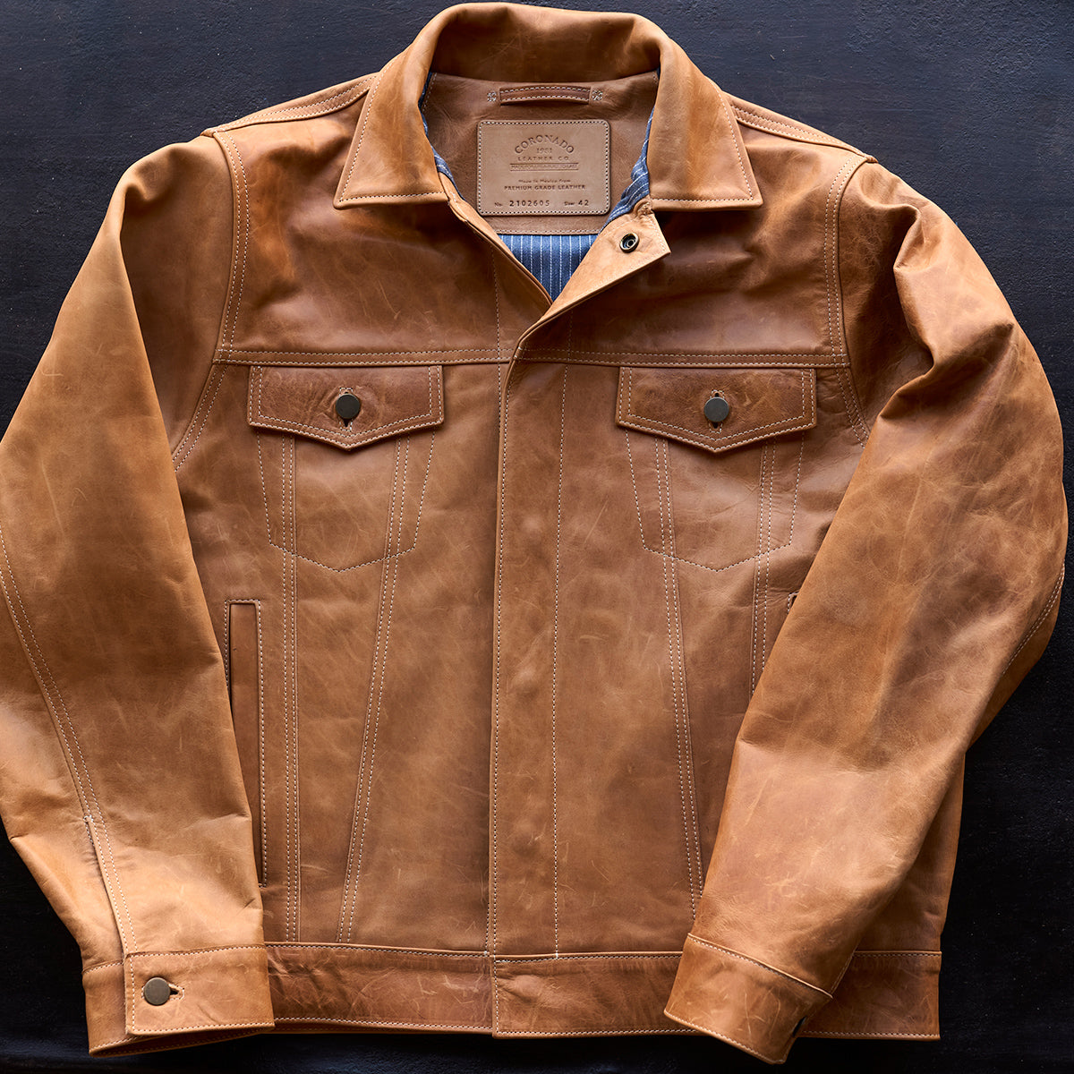No.210 Dean | Horween® DHF Natural Horsehide LE