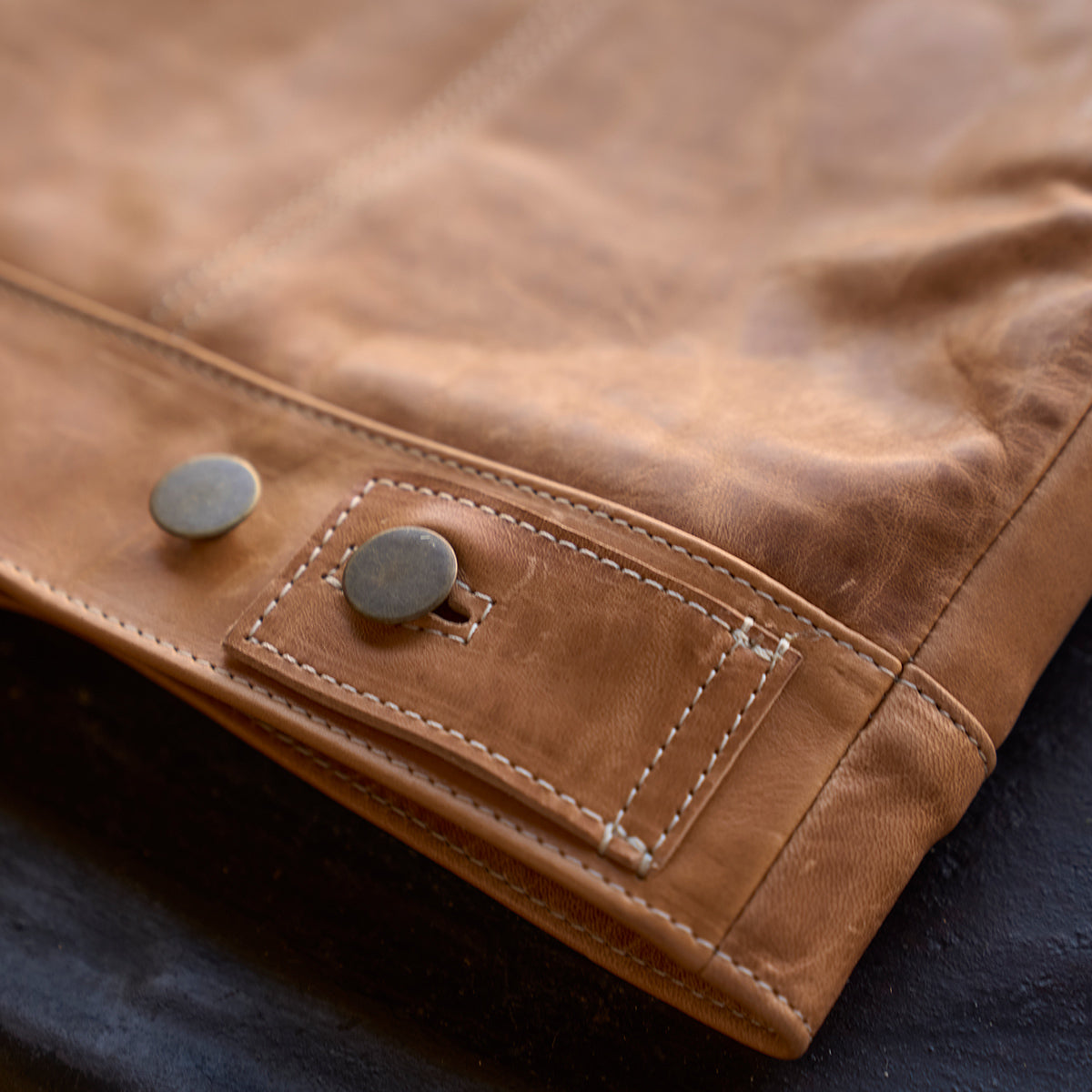 No.210 Dean | Horween® DHF Natural Horsehide LE