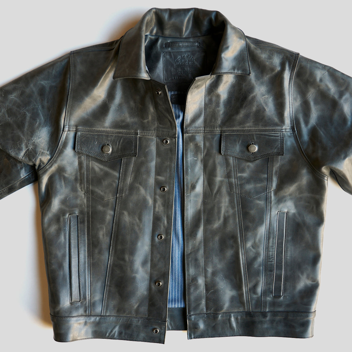 No.210 Dean | Vintage Horween® Horsehide Charcoal (LE x5)