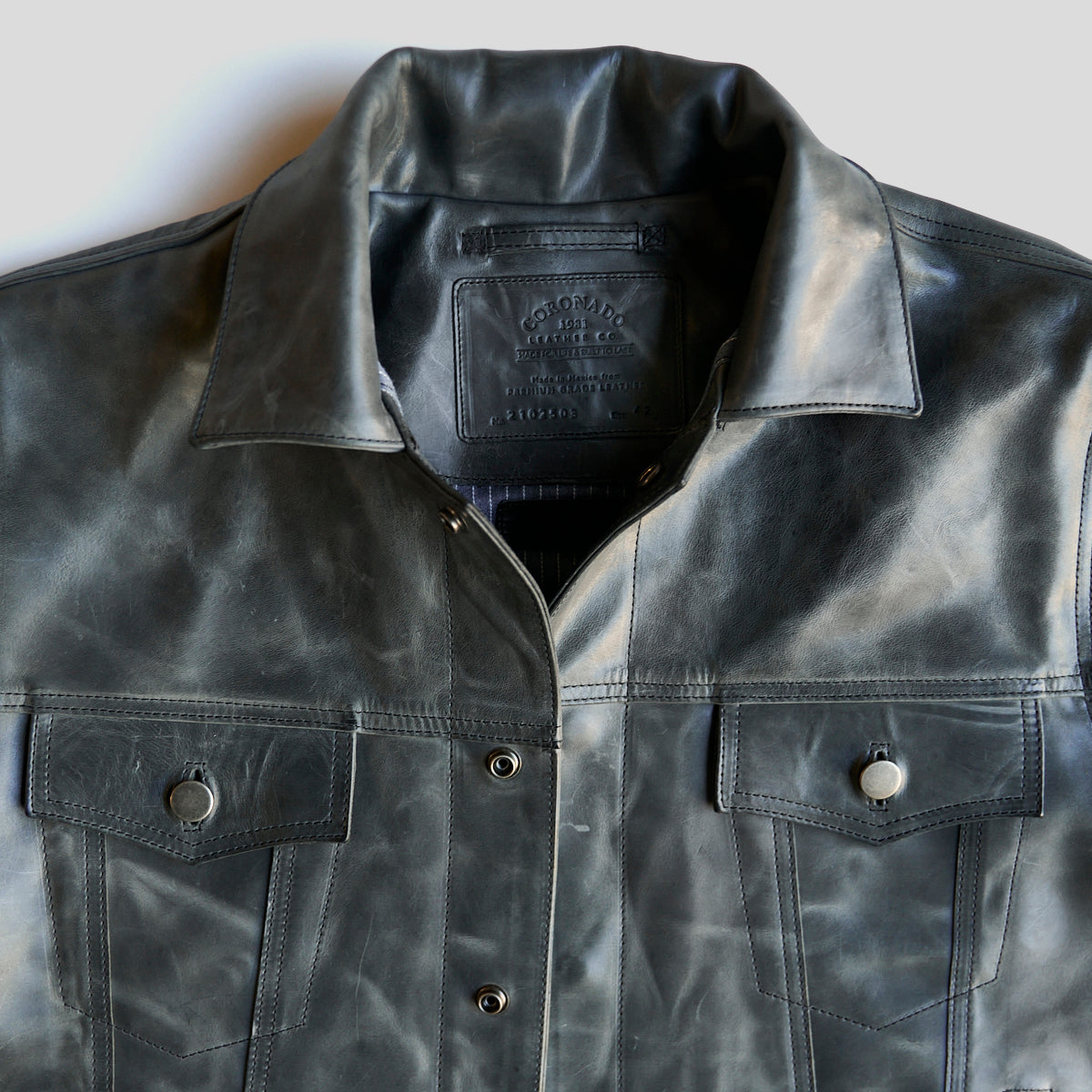 No.210 Dean | Vintage Horween® Horsehide Charcoal (LE x5)