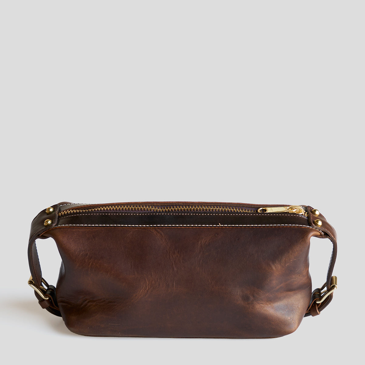 No.299 Travel Dopp | Horween® Brown Dublin & Shell LE