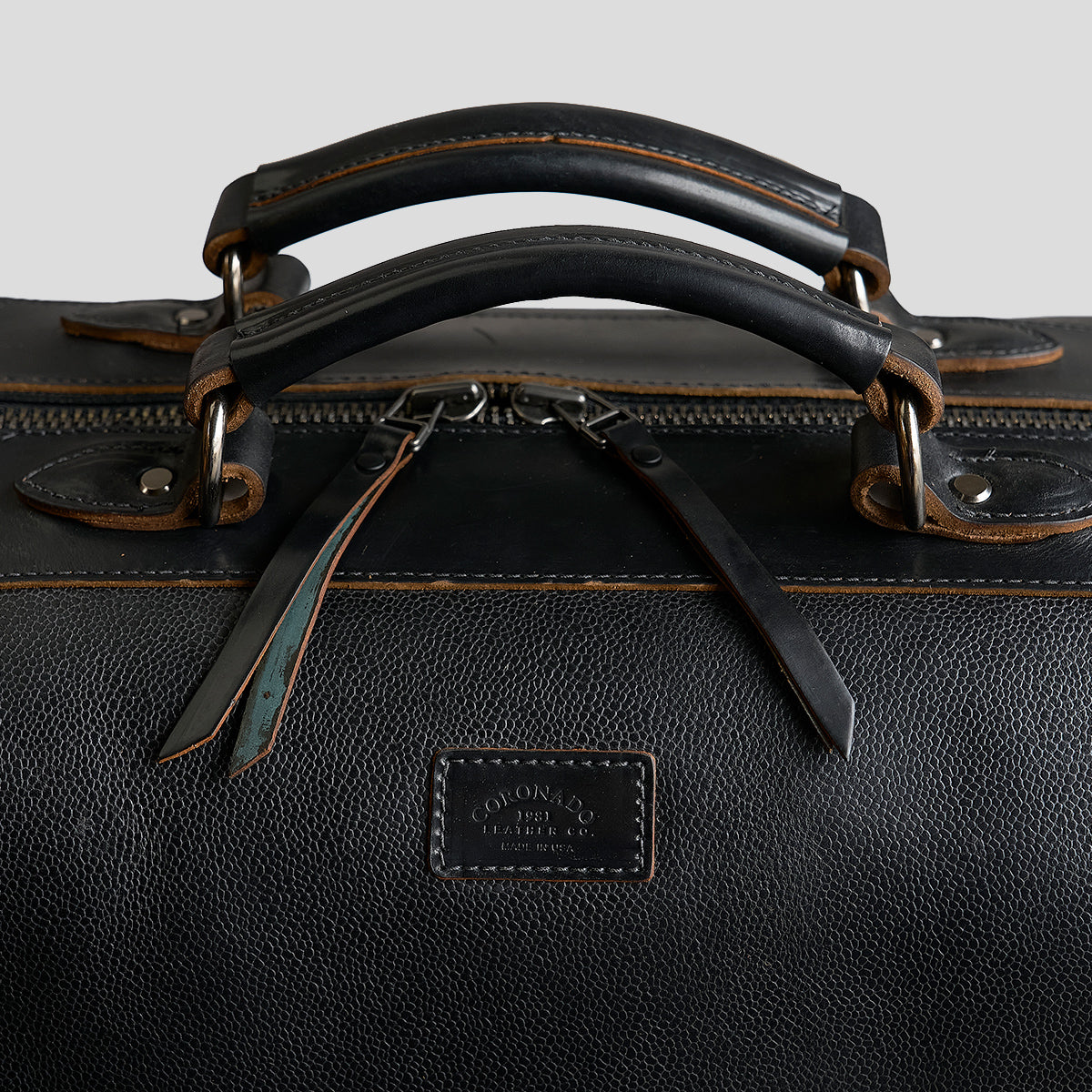 No.300 Field Duffel Horween Football Black | LE x5 Made