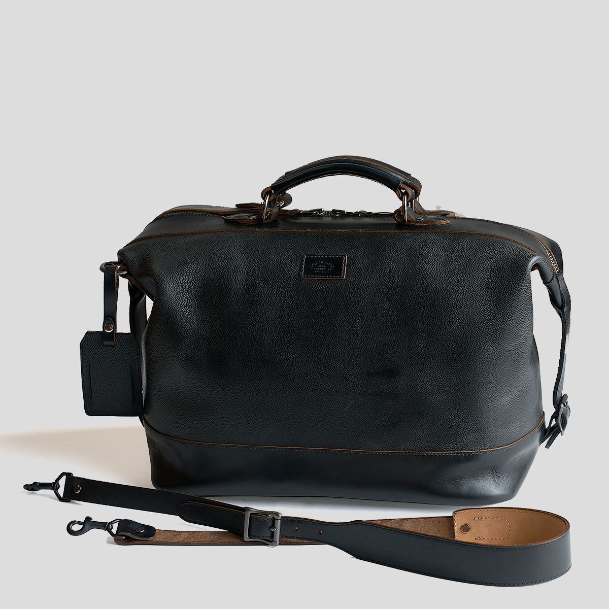No.300 Field Duffel Horween Football Black | LE x5 Made