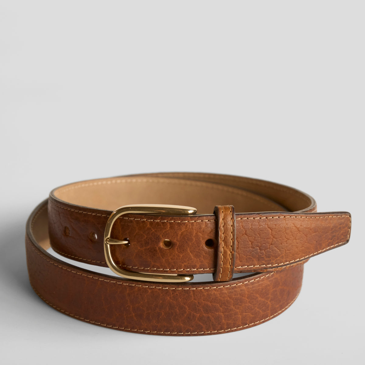 No.715 Executive Belt | Bison Walnut