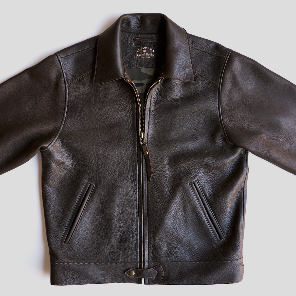No.69 Union Jacket | Horween® Deerskin x8