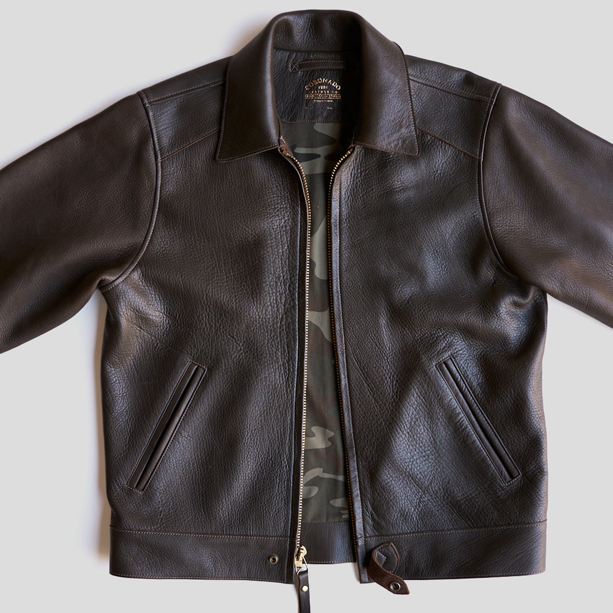 No.69 Union Jacket | Horween® Deerskin x8