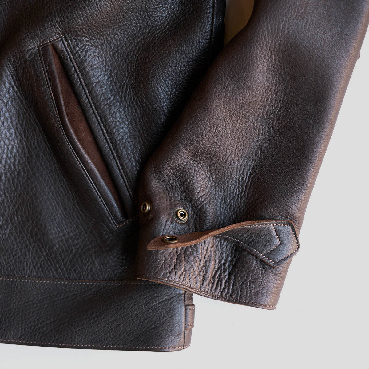 No.69 Union Jacket | Horween® Deerskin x8