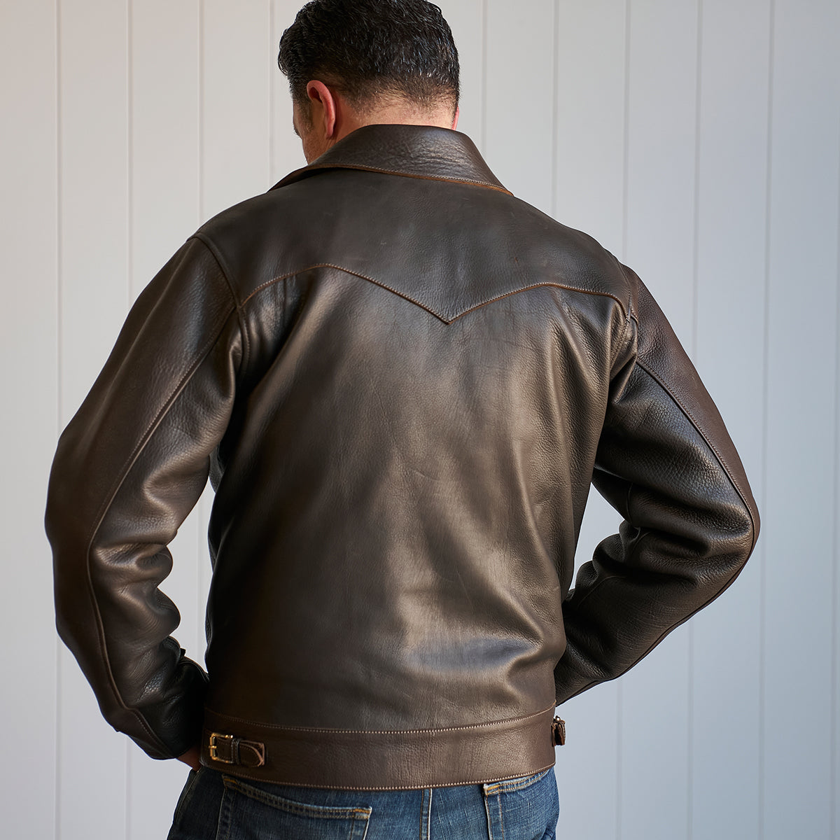 No.69 Union Jacket | Horween® Deerskin x8