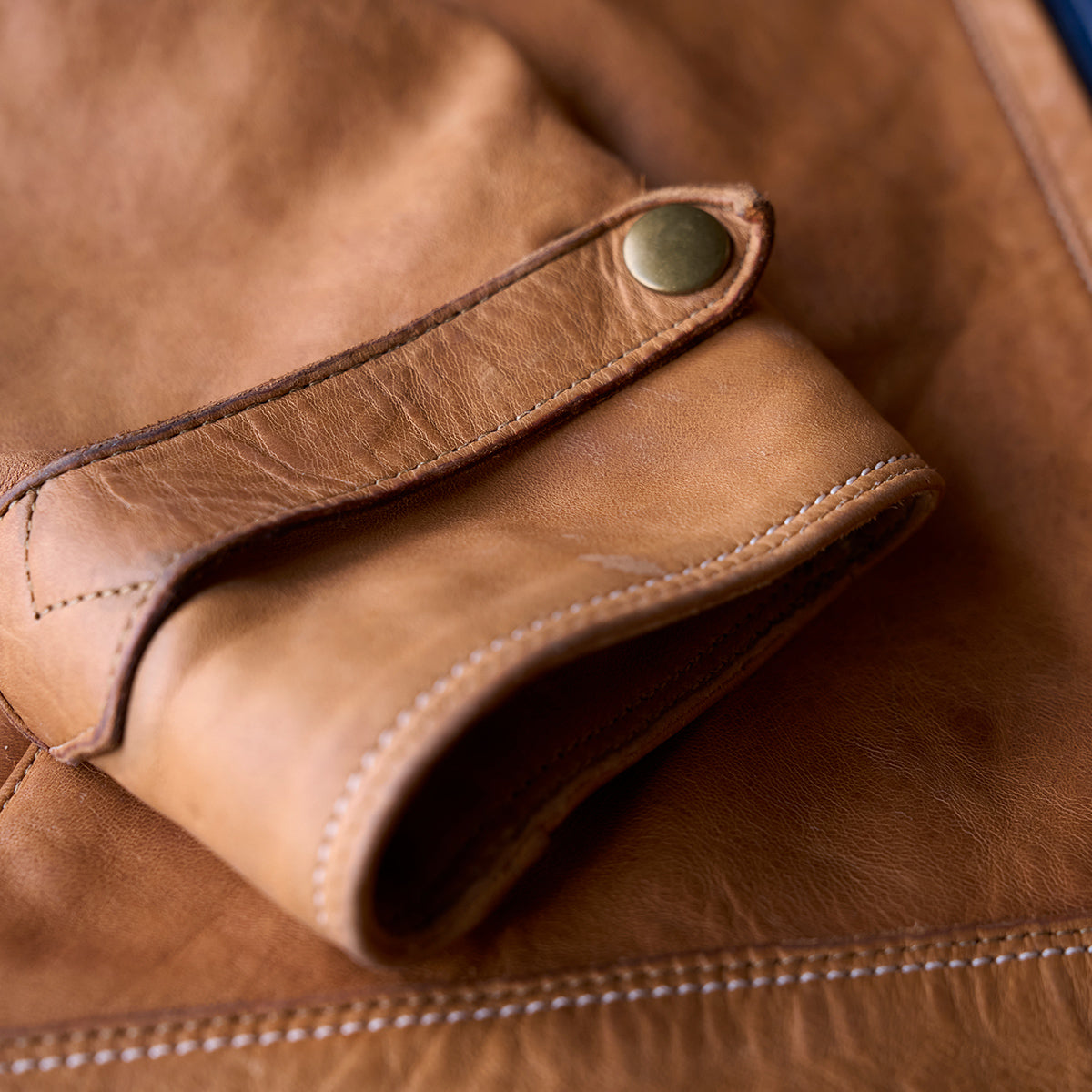 No.69 Union Jacket | Stone-Washed Horween® DHF Horsehide