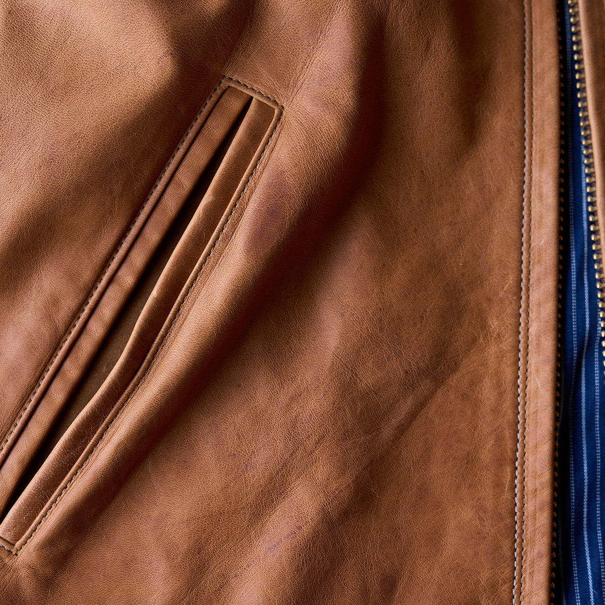 No.69 Union Jacket | Stone-Washed Horween® DHF Horsehide