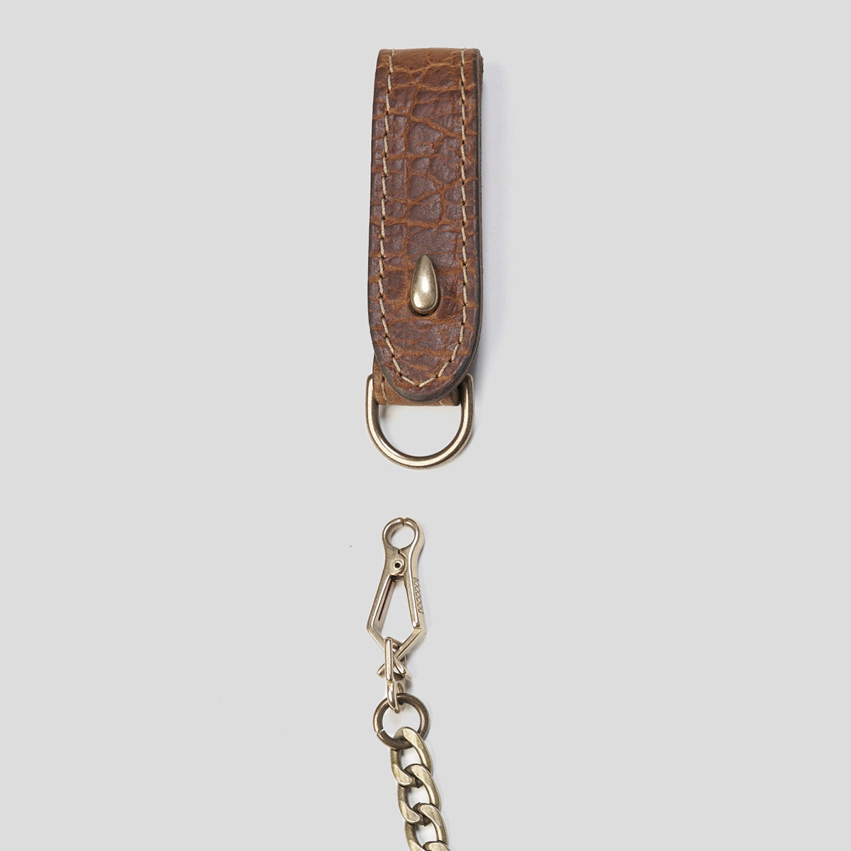Wallet Chain & Belt Loop Set | Brass