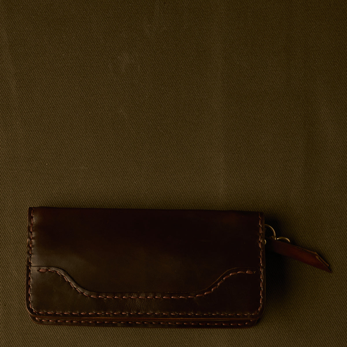 No.830 Garrison Horsehide Long Wallet | Brown