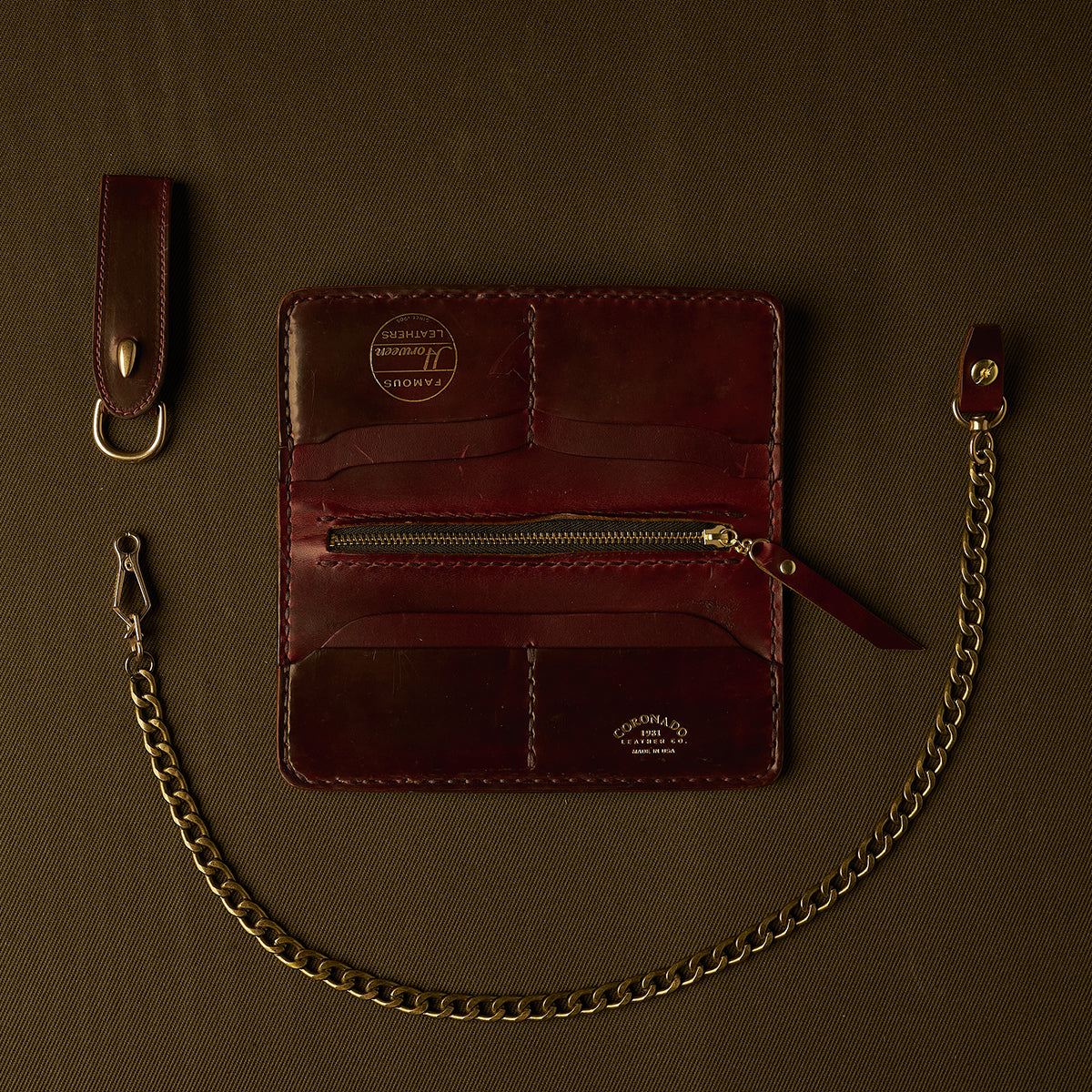 No.830 Garrison Horsehide Long Wallet | #8