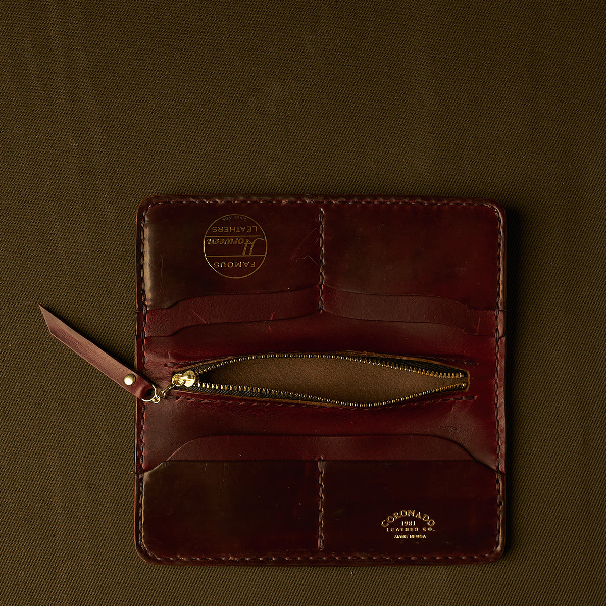No.830 Garrison Horsehide Long Wallet | #8