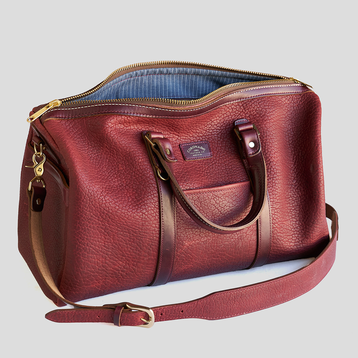 No.007 Duffel | Horween® Bison #8