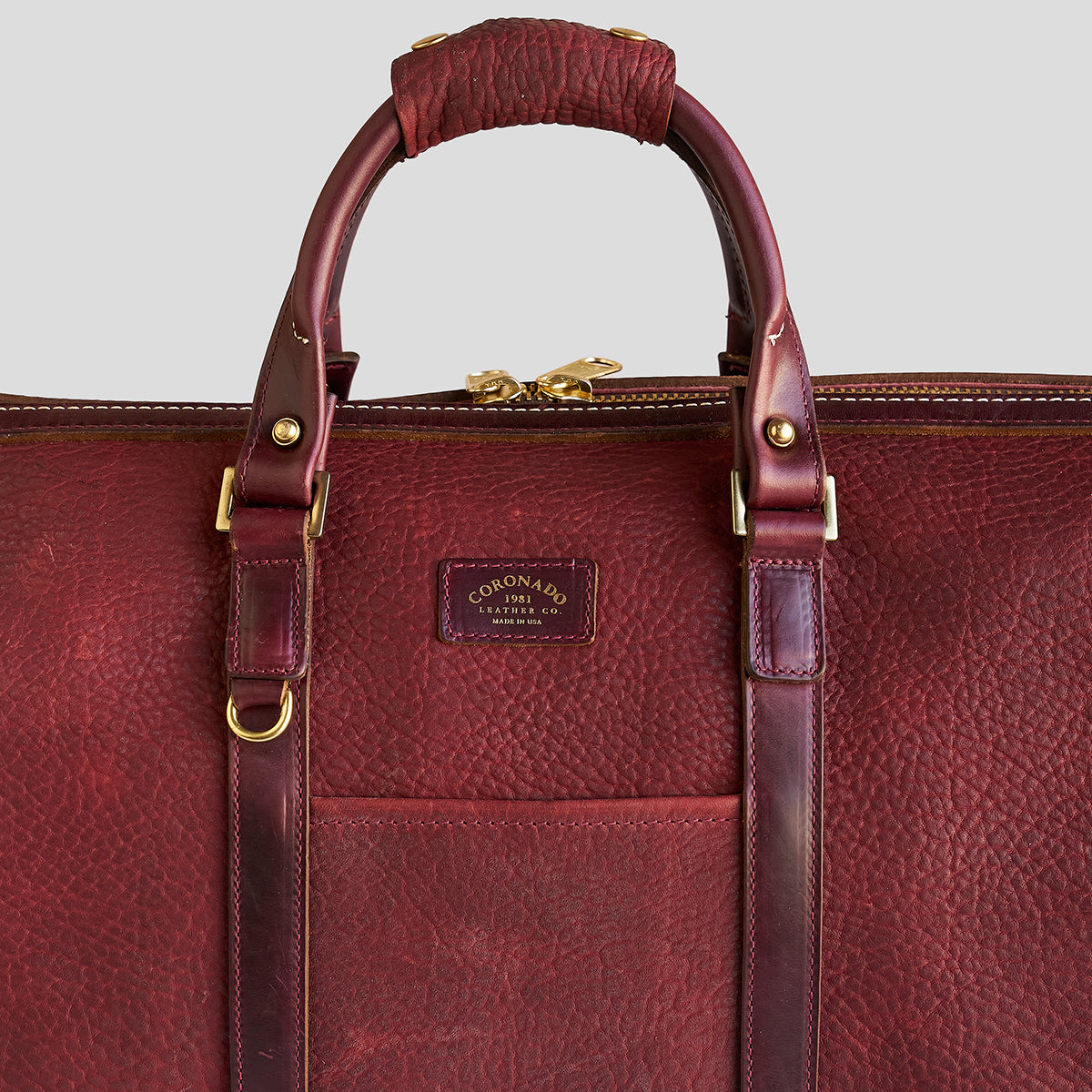 No.007 Duffel | Horween® Bison #8
