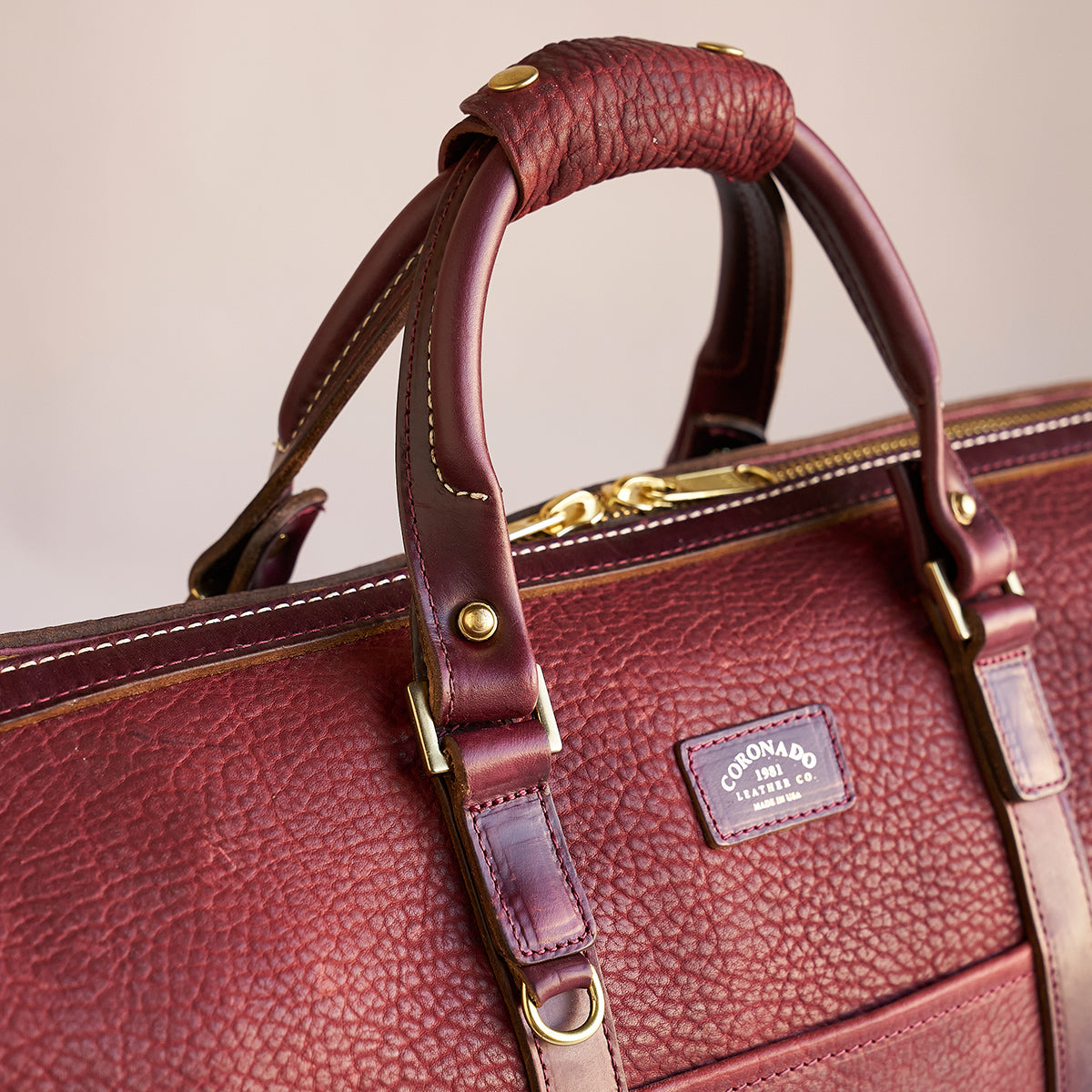 No.007 Duffel | Horween® Bison #8