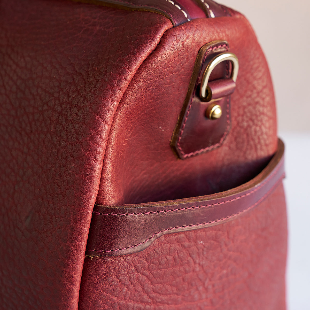 No.007 Duffel | Horween® Bison #8