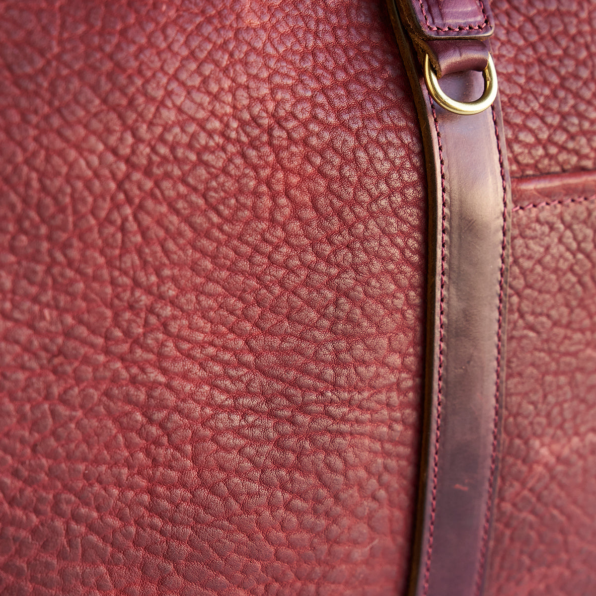 No.007 Duffel | Horween® Bison #8