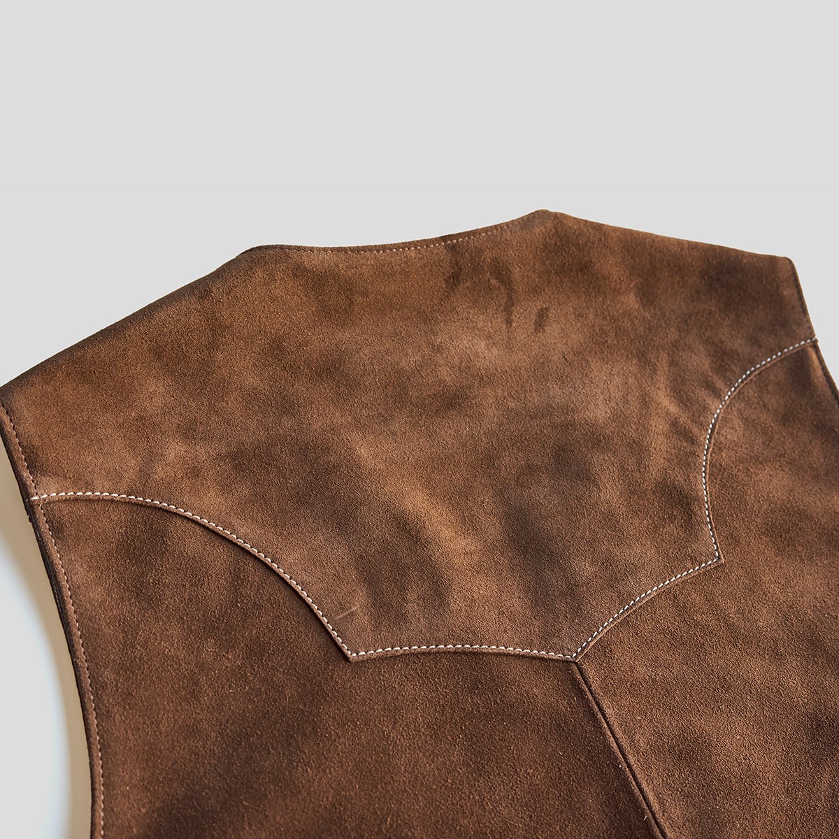No.480 Fremont Vest | Brown Suede LE