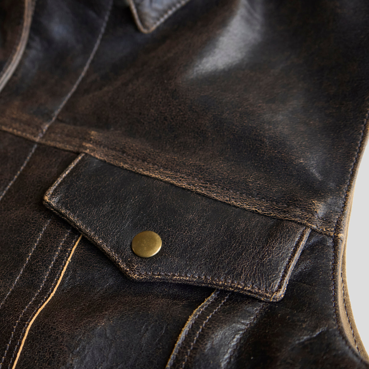 The Teacore Bison Rider Vest No.490 | Limited Edition x10