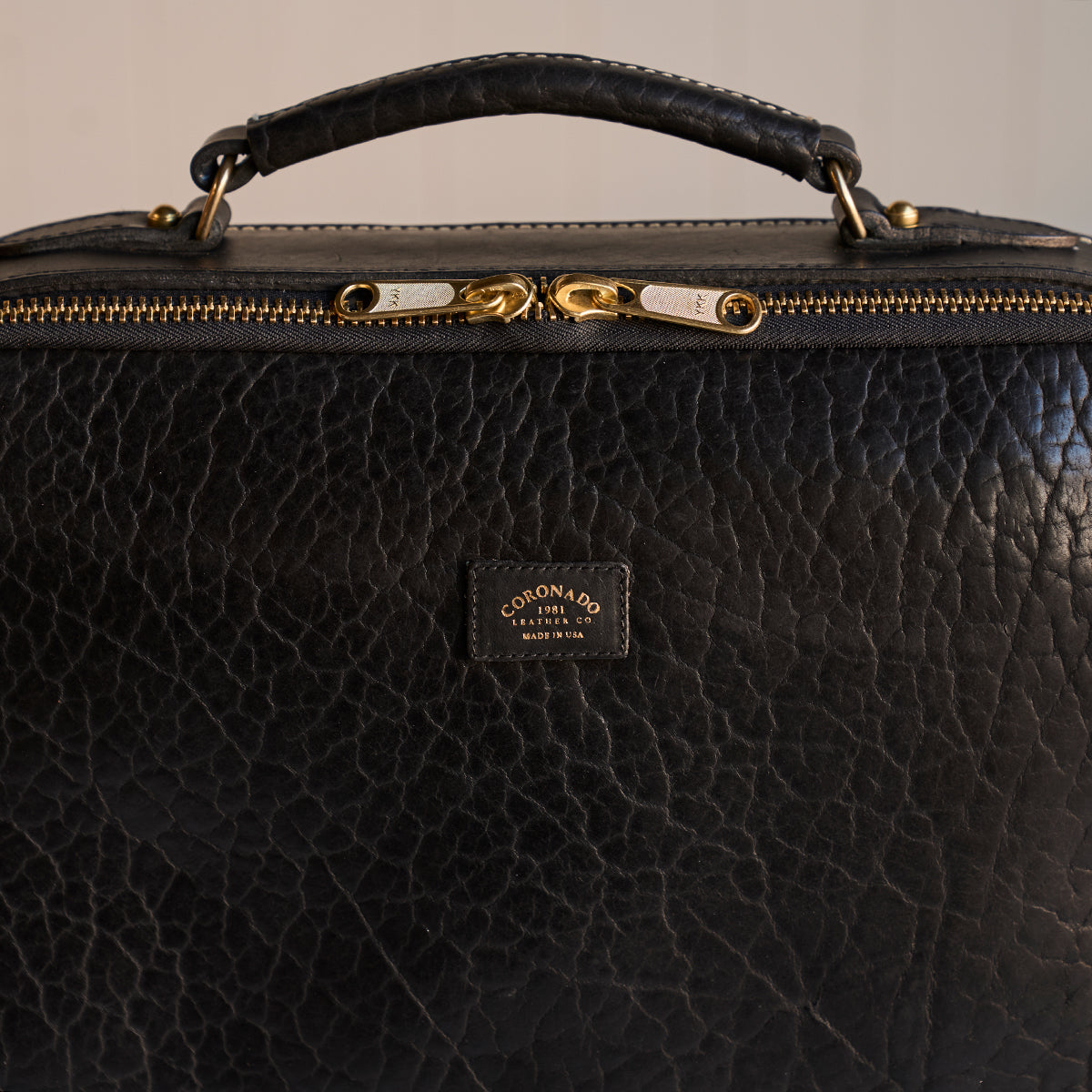No.540 Attaché Case | LE Bison Black