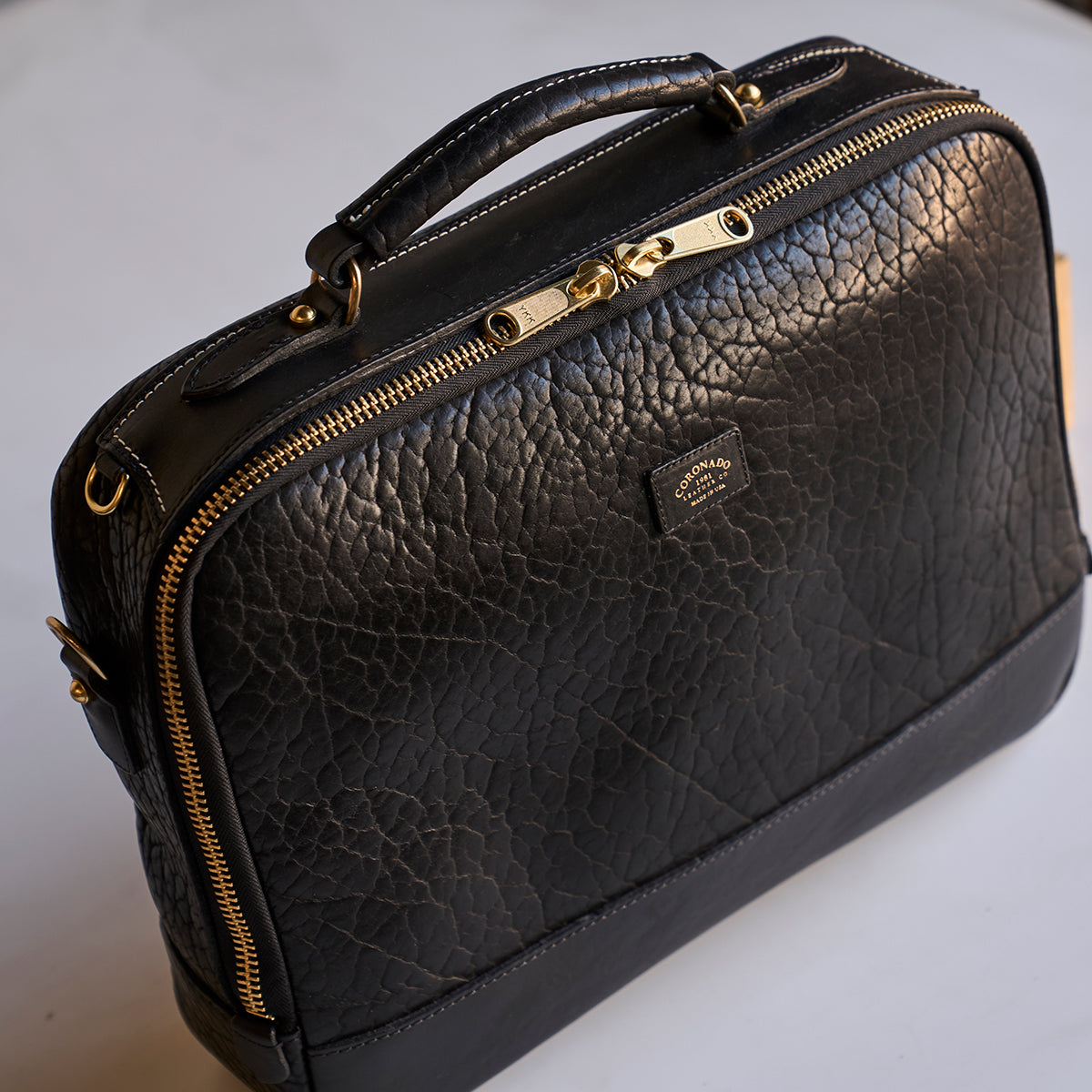 No.540 Attaché Case | LE Bison Black