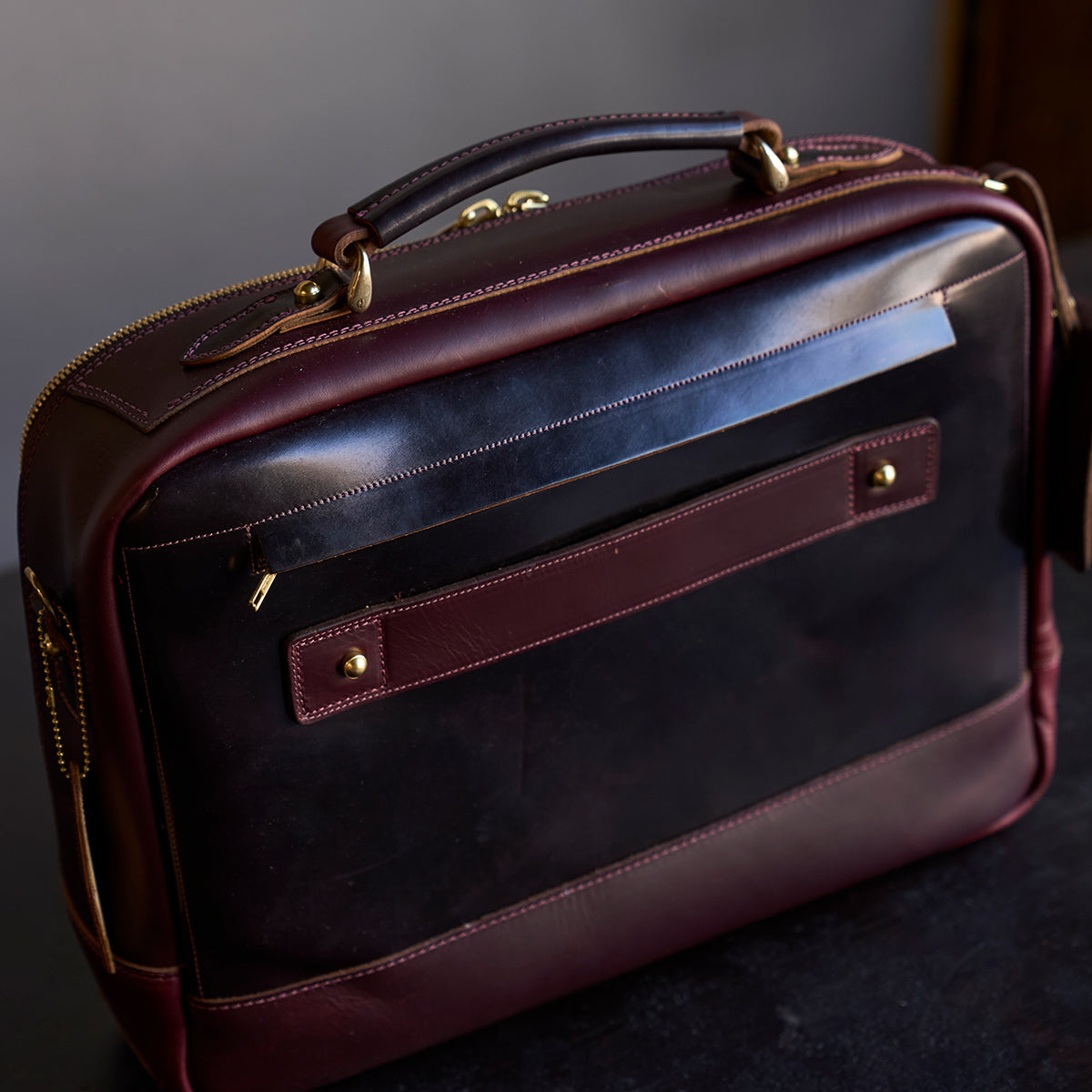 No.541 Chicago Shell Briefcase | Horween® No.16 (x1)