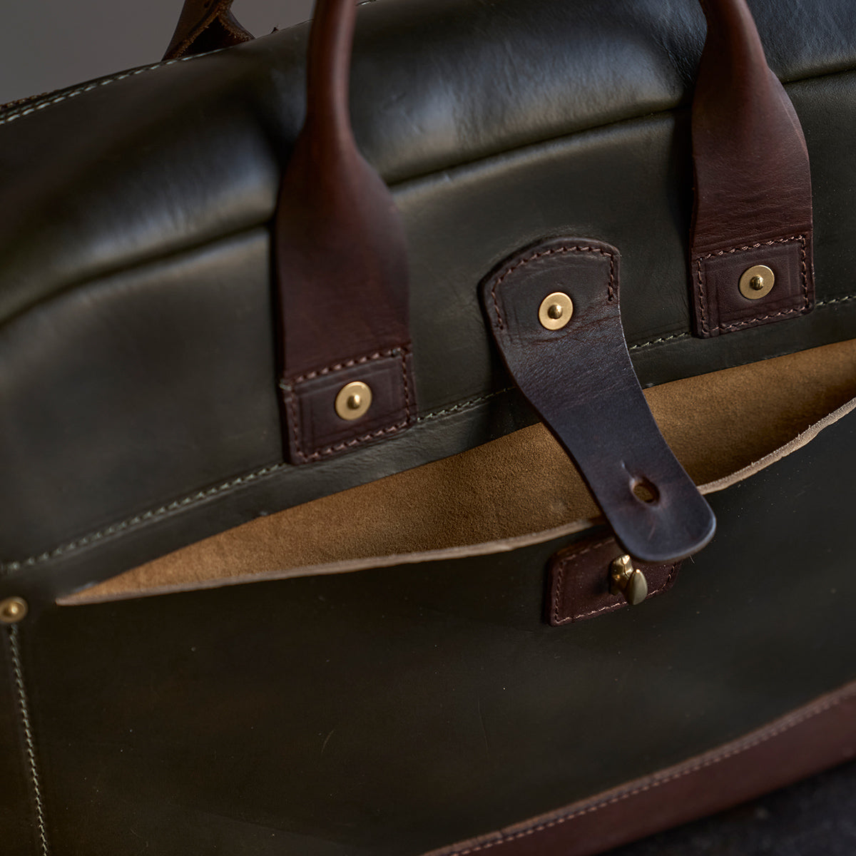 No.545 SD Briefcase | Chromexcel® Green (LE x5)
