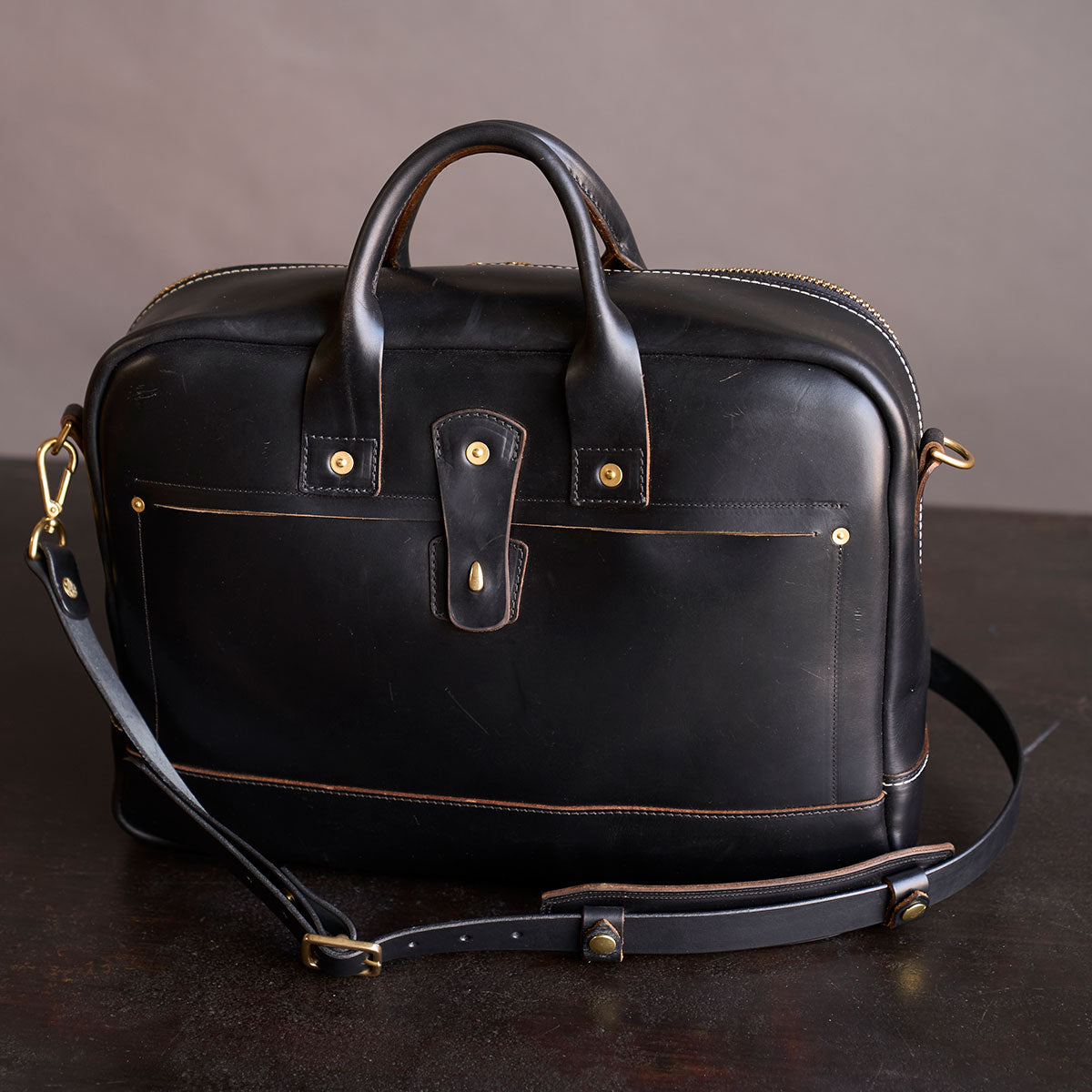 No.545 SD Briefcase | Chromexcel® Black
