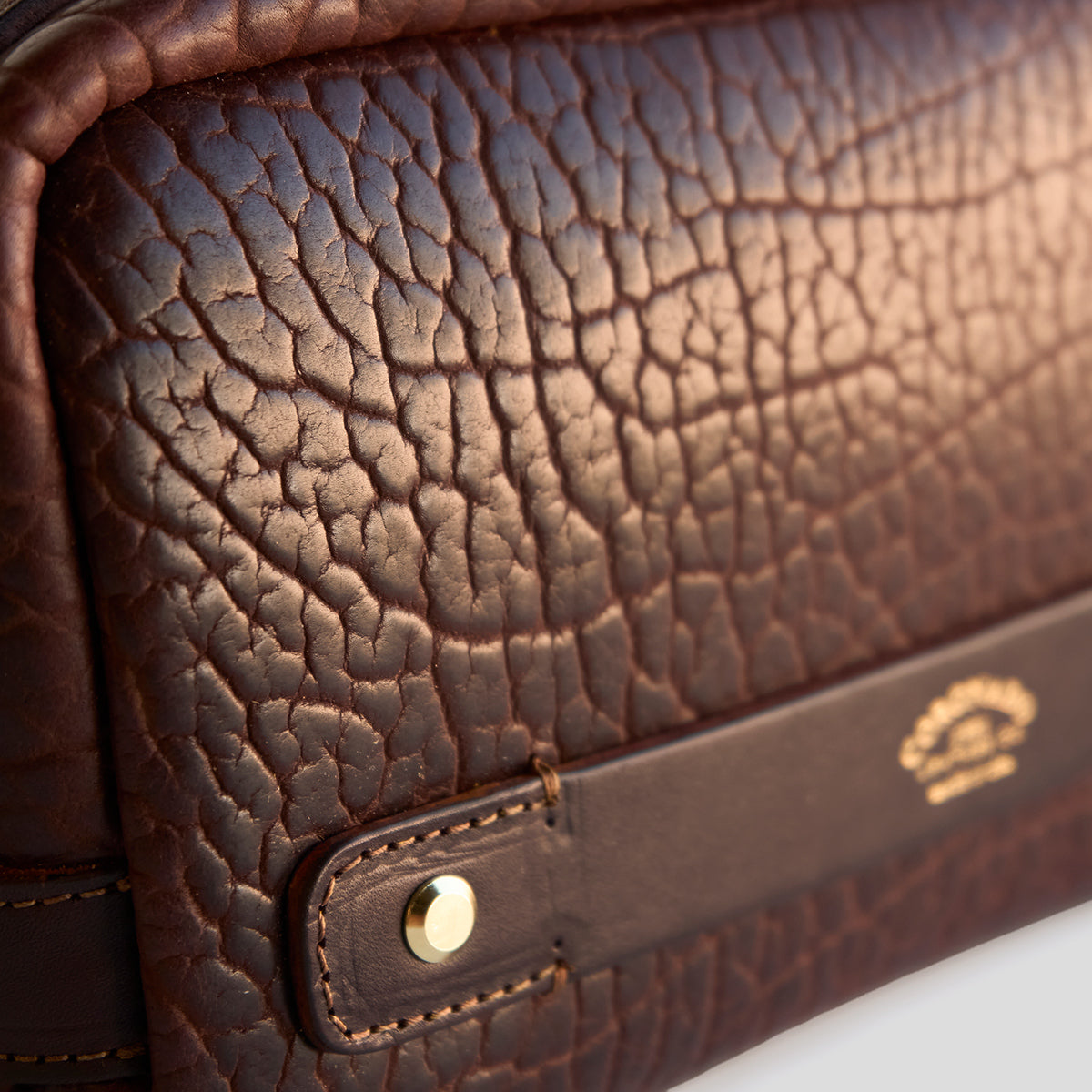 NO.590 Bison Travel Kit | Brown