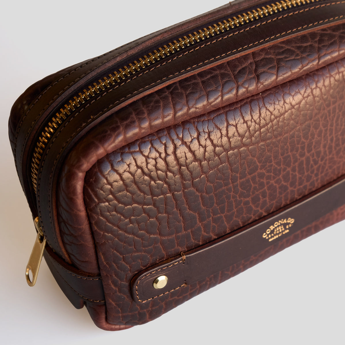 NO.590 Bison Travel Kit | Brown