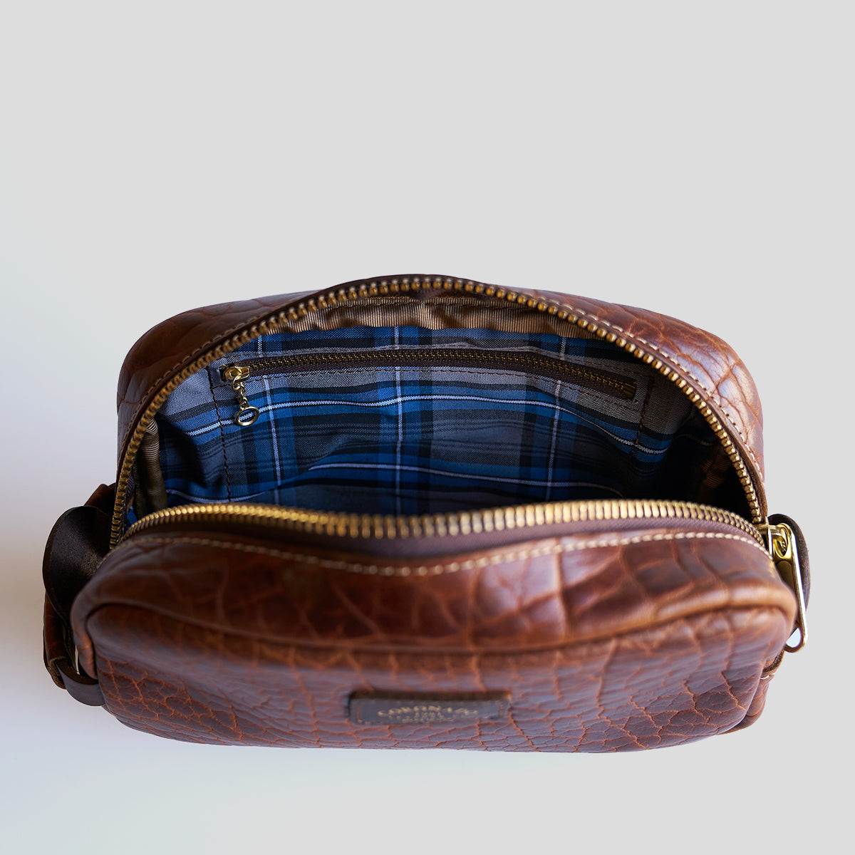 No.599 Utility Dopp | Bison Walnut
