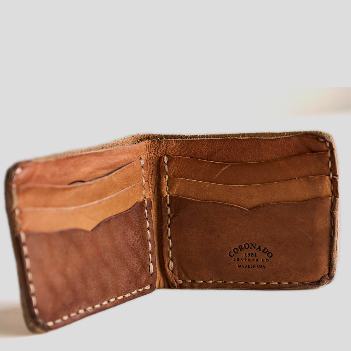 No.623 Stone-Washed Wallet | Horween® Natural