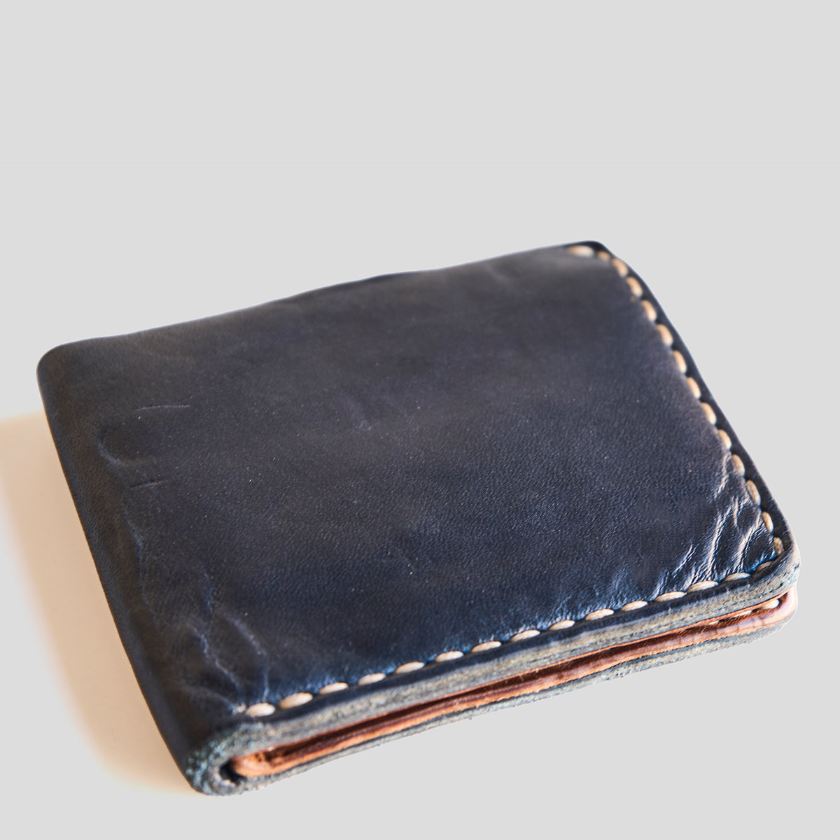 No.623 Stone-Washed Wallet | Horween® Indigo