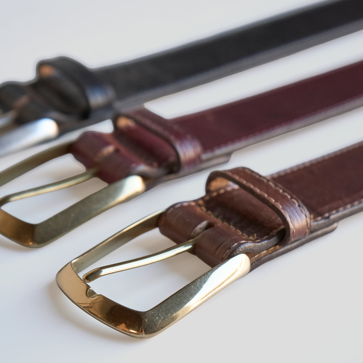 No.720 Executive Belt | Horsehide Black