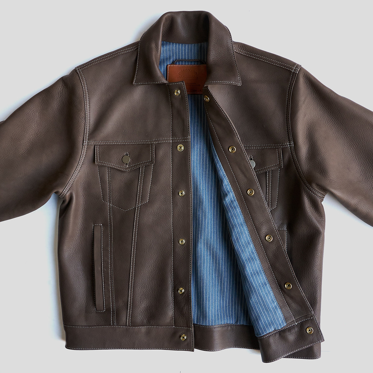 No.210 Dean Jacket | Deerskin Brown