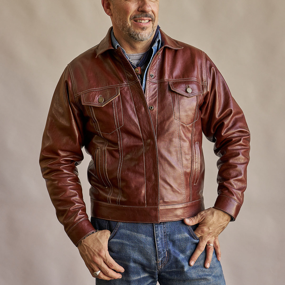 No.210 Dean Jacket | Horween® "Pinnacle" Horsehide