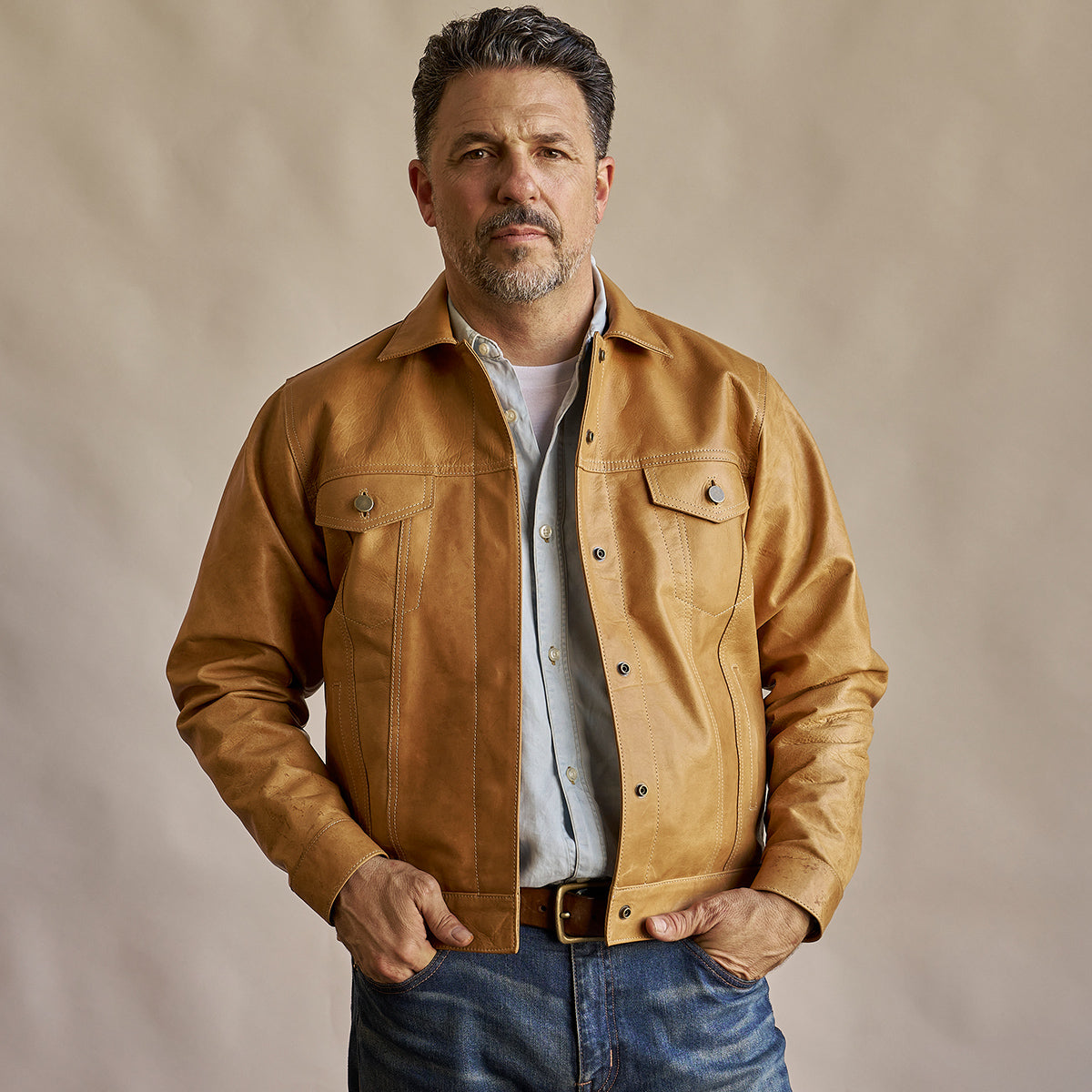 No.210 Dean | Horween® DHF Natural Horsehide LE