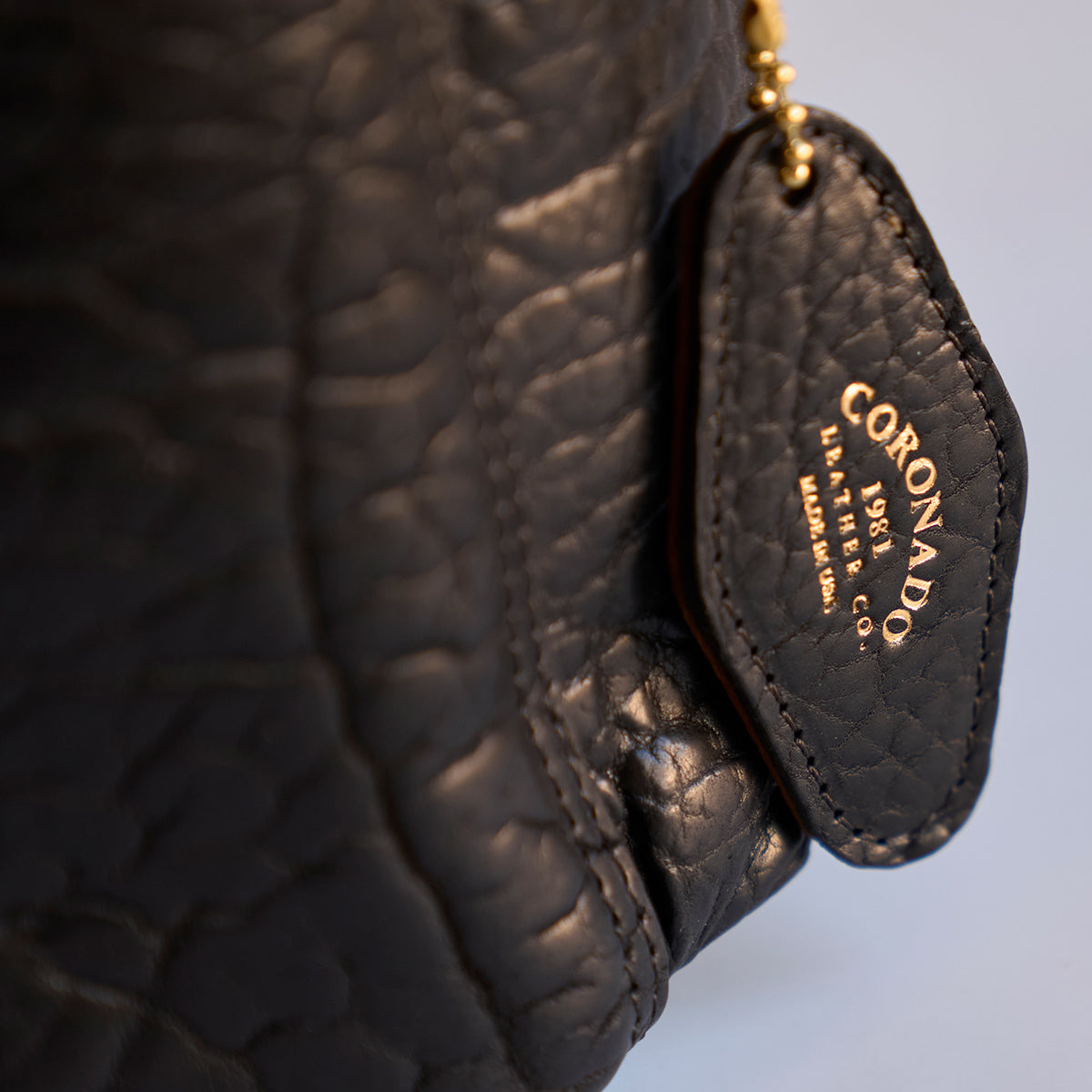 No.755 Top-Zip Backpack | Bison Black