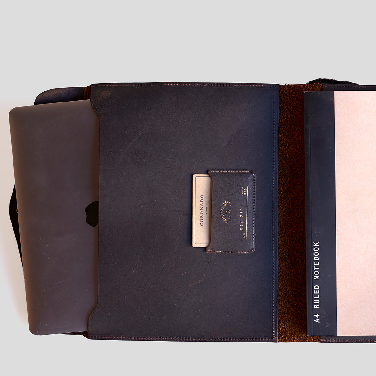 No.812 B5 Portfolio | Shrunken Bison Brown