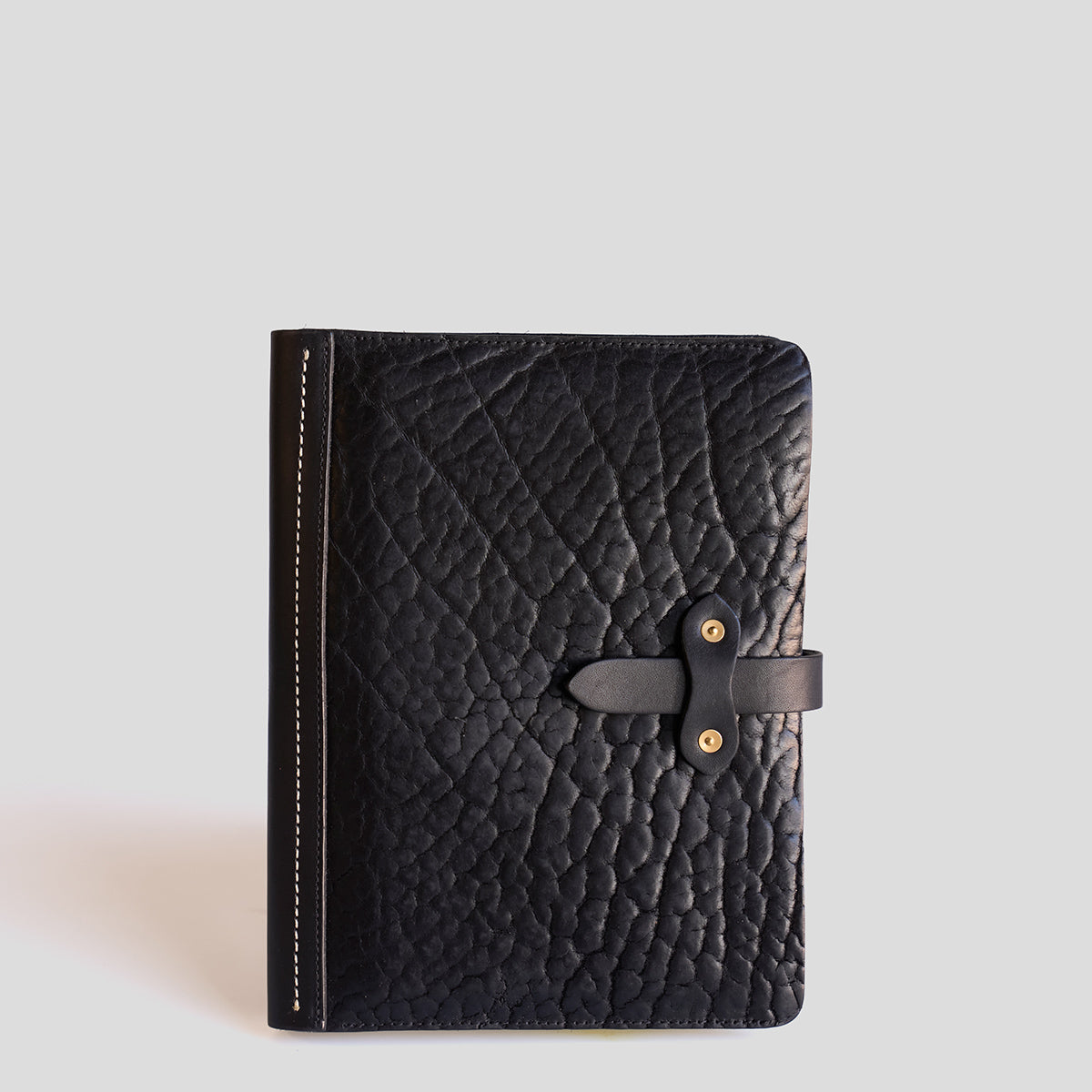 No.820 Portfolio A5 | Shrunken Bison Black