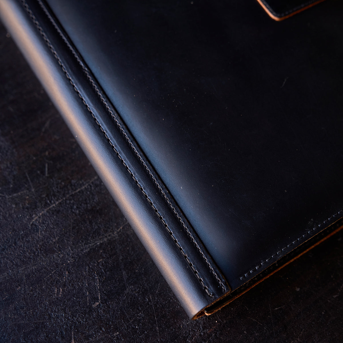 No.822 Portfolio A5 | Horween® Shell Cordovan (Black)