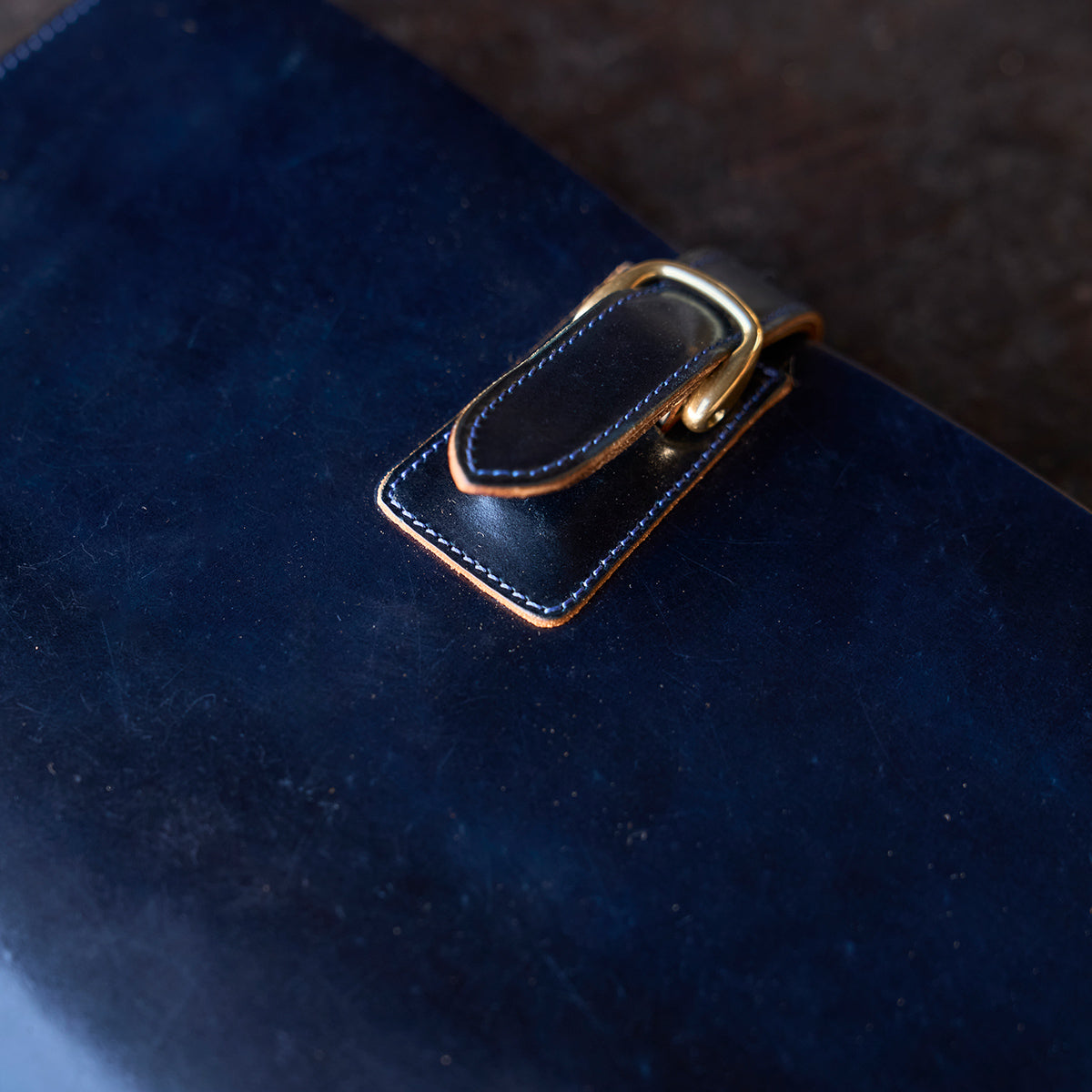 No.822 Portfolio A5 | Horween® Shell Cordovan (Navy)