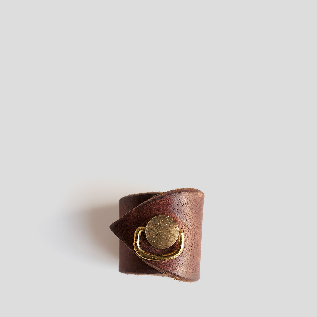 No.831 Bandana & Leather Keeper | Stone-Washed